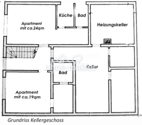Grundriss Kellergeschoss