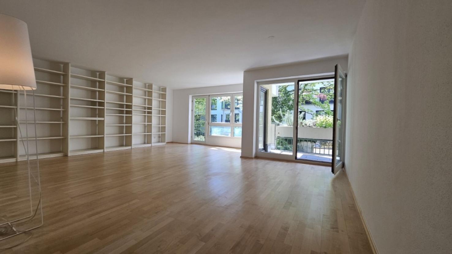 Blick ins Wohnzimmer
