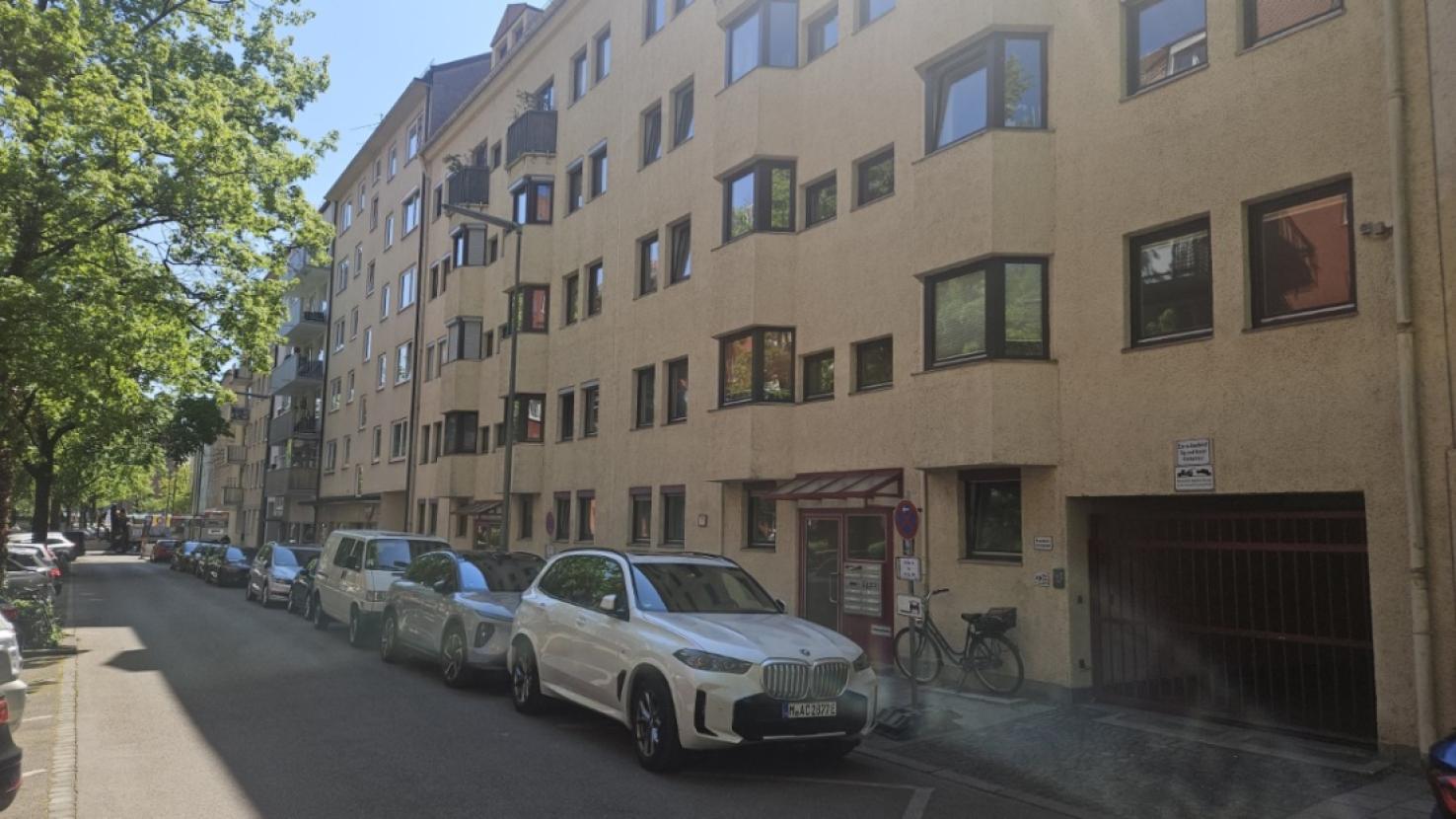 Blick von der Straße
