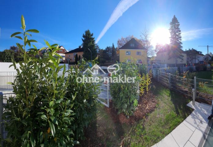 Blick aus der Terasse