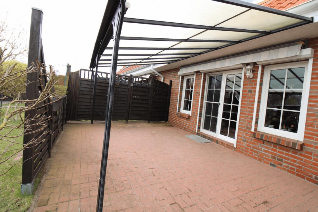 Überdachte Terrasse