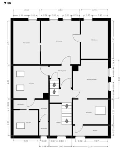 Grundriss Skizze DG