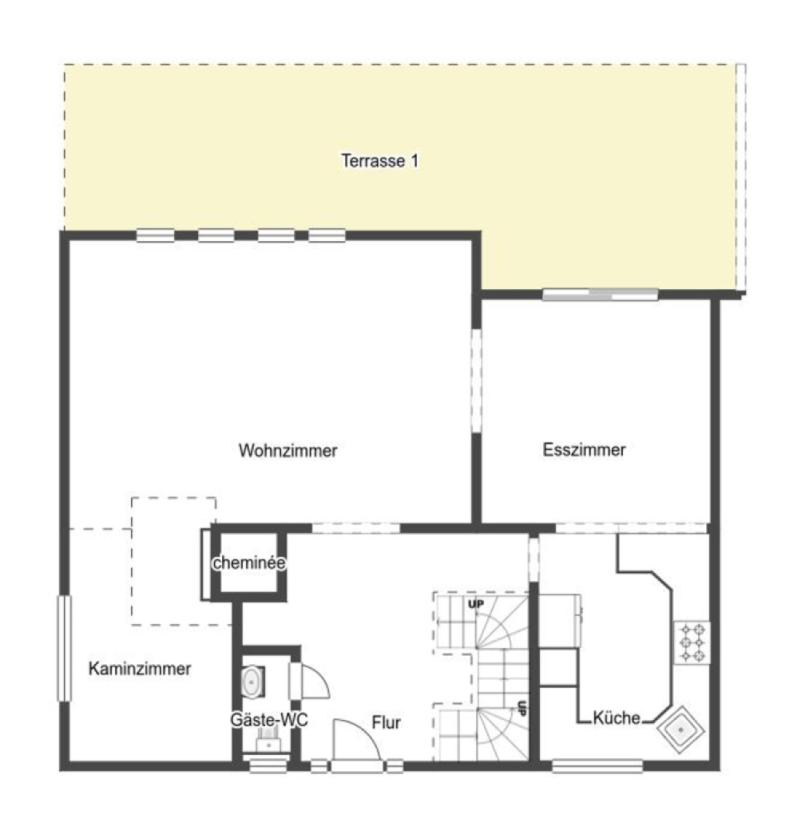 Grundriss Skizze EG