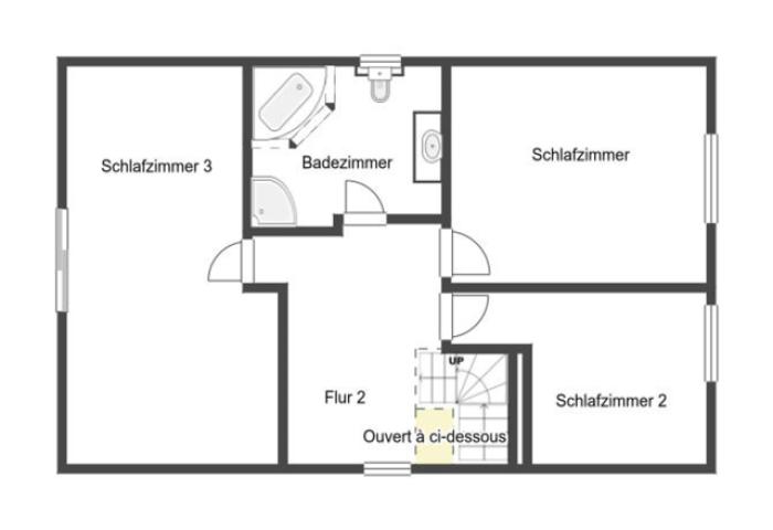 Grundriss Skizze DG