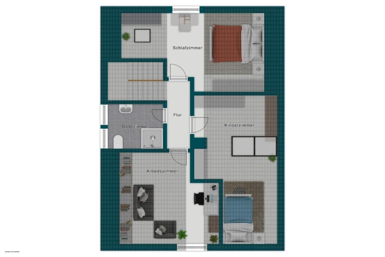 Grundriss Skizze 2.OG