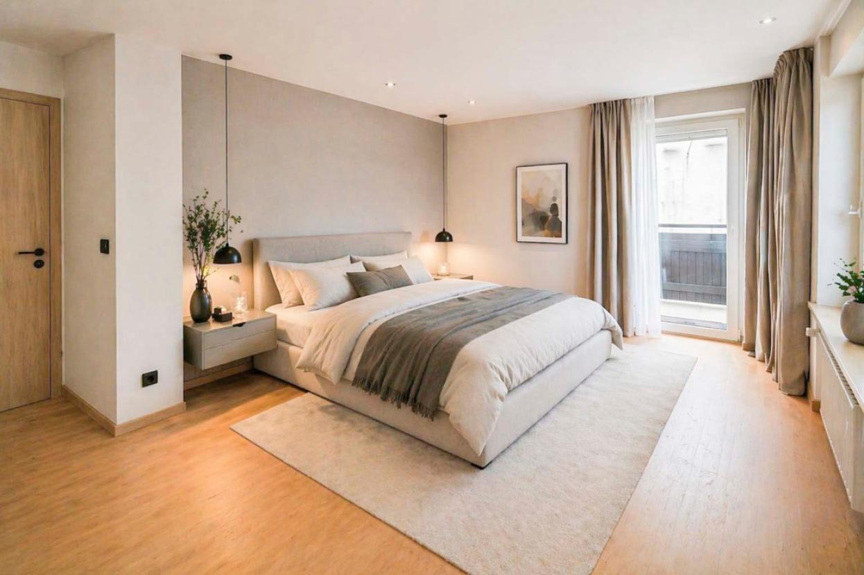 Schlafzimmer visualisiert