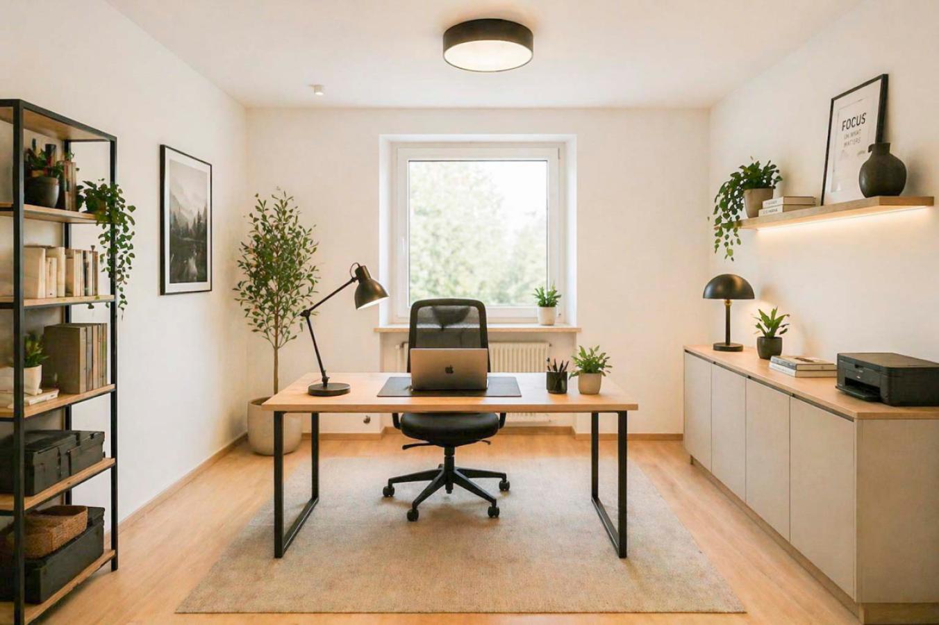 Büro visualisiert