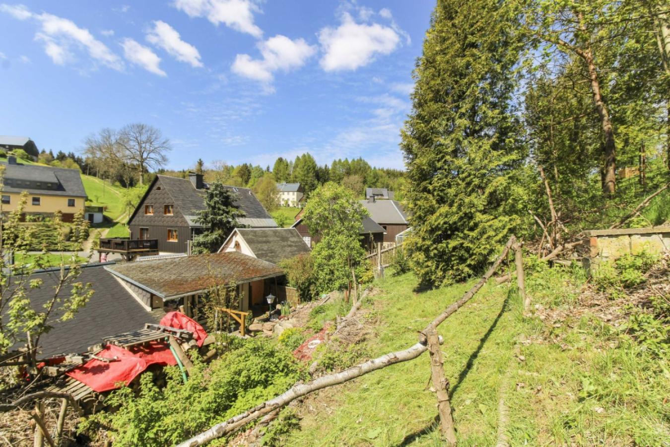 Oberer Teil des Grundstücks