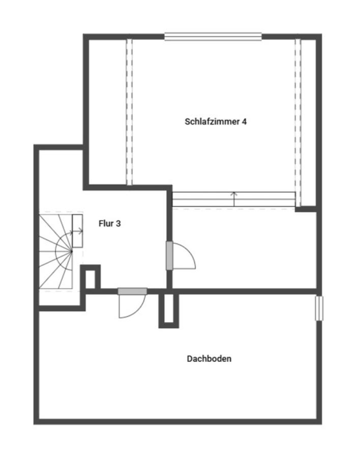 Grundriss Skizze DG