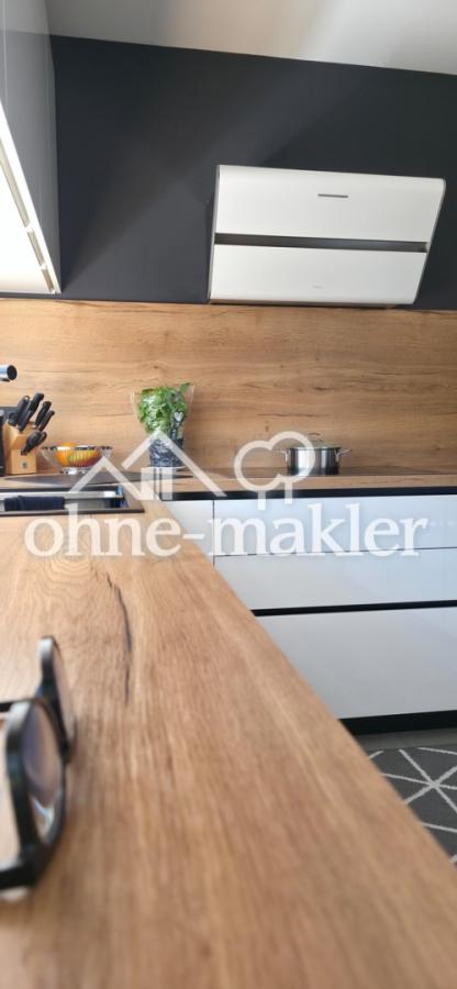 Küche mit Holzdetails