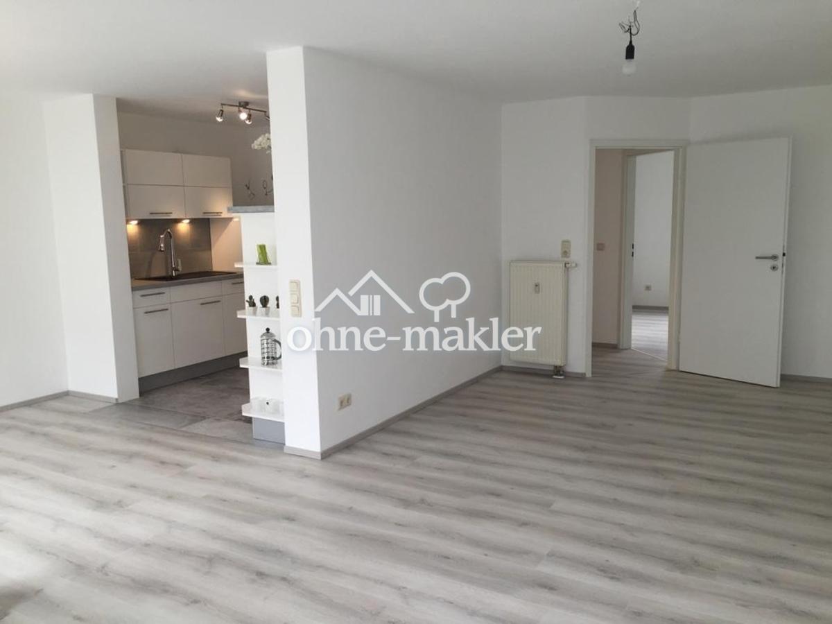 Wohn-/Essbereich ohne Möbel
