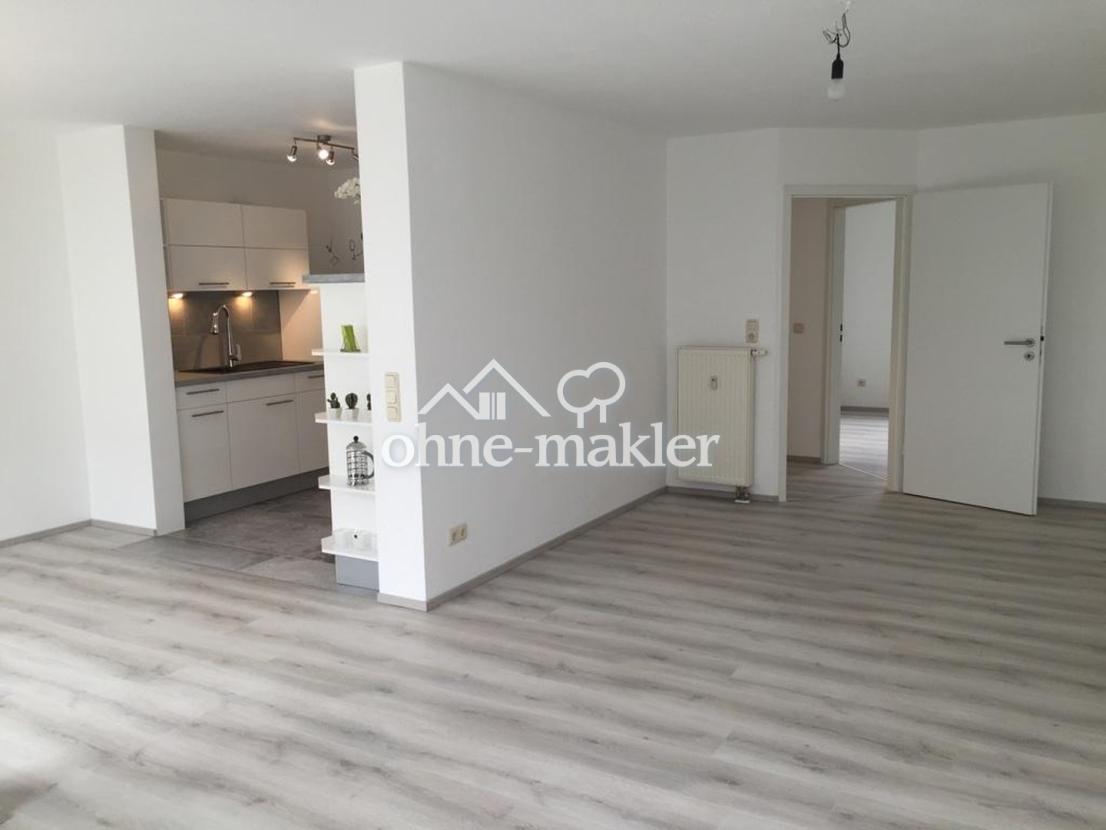 Wohn-/Essbereich ohne Möbel