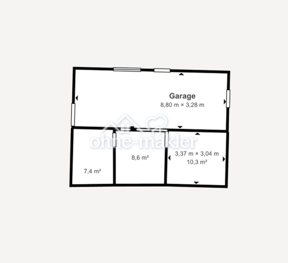 Grundriss Garage