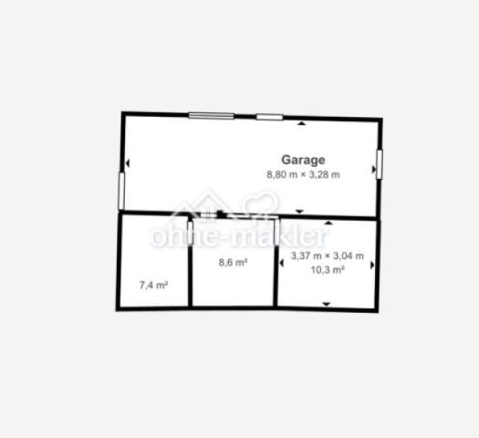Grundriss Garage