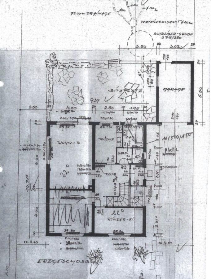 Original Grundriss EG