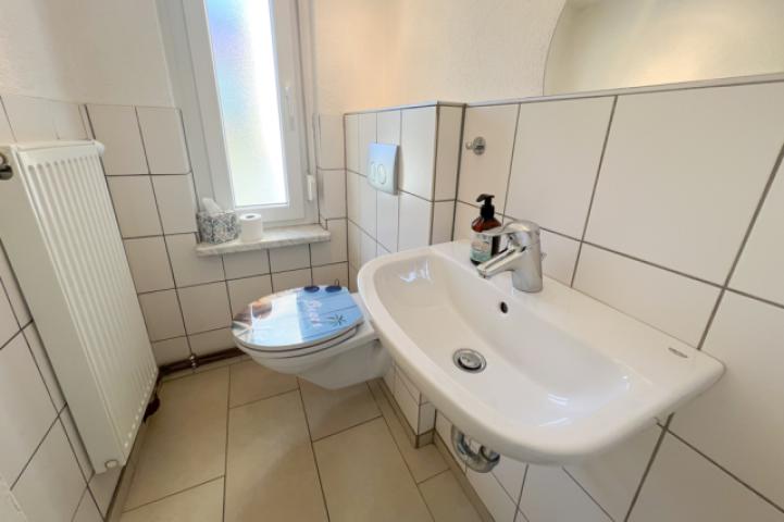 Gäste WC im Eingangsbereich