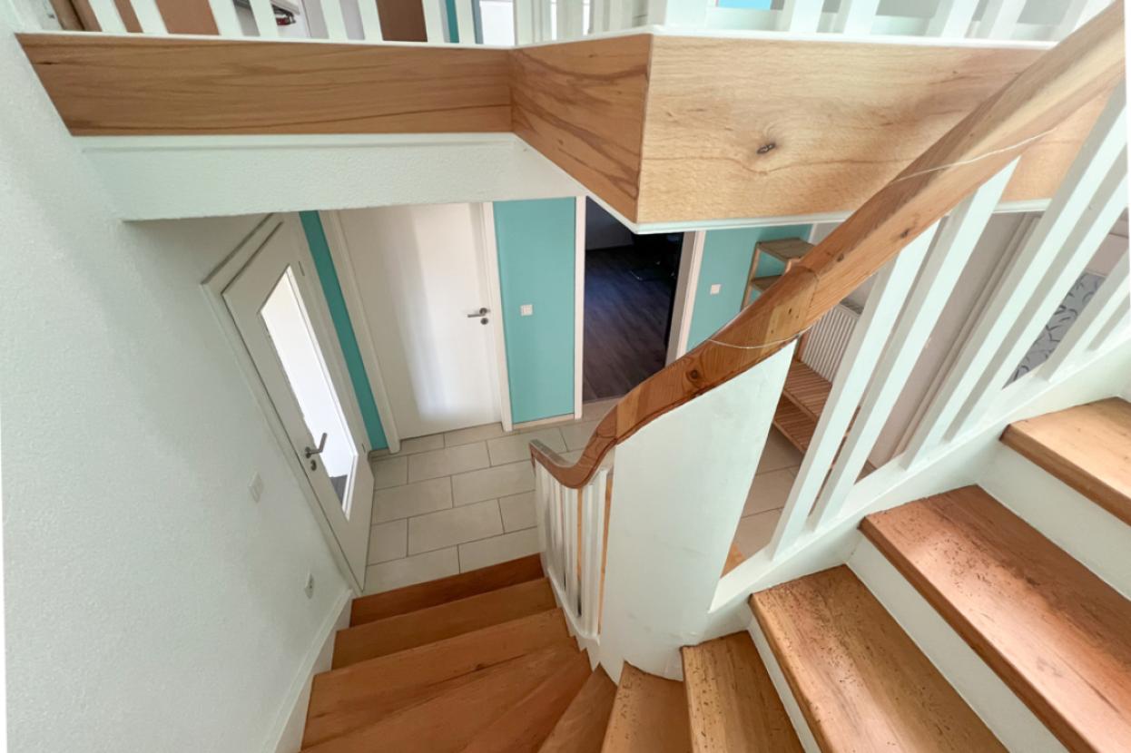 Blick von der Treppe