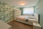 Grünes Schlafzimmer