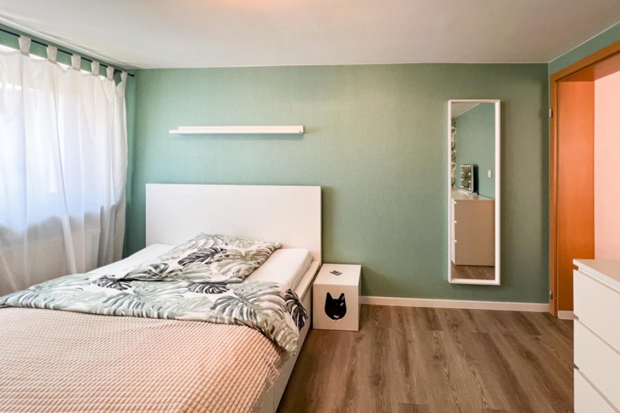 Das grüne Schlafzimmer