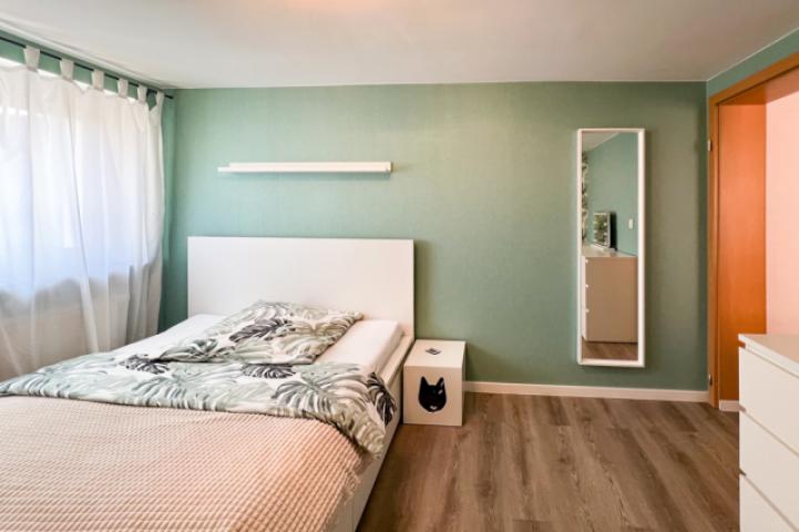 Das grüne Schlafzimmer