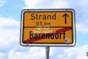 Weg zum Strand