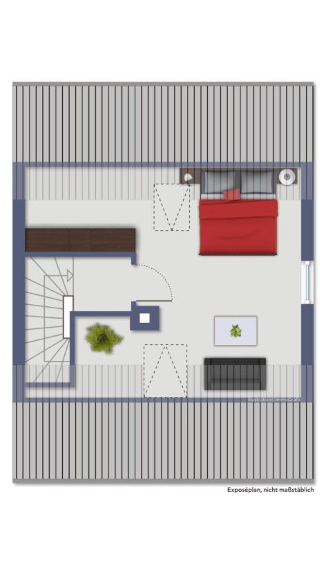 Grundriss Dachgeschoss