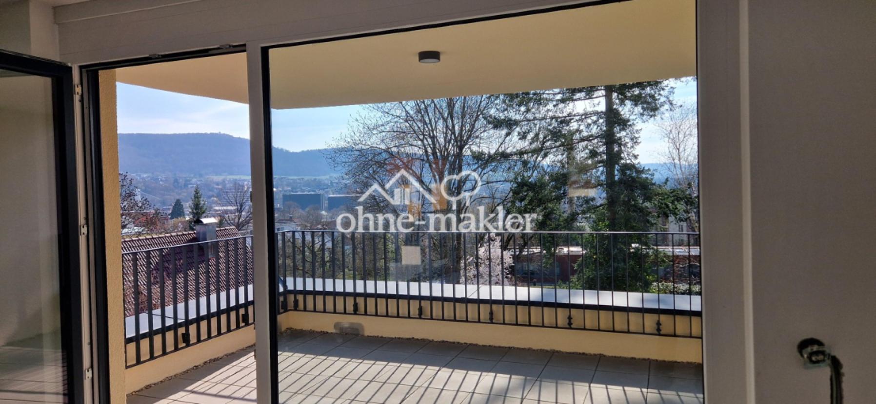 Blick aus dem Apartment