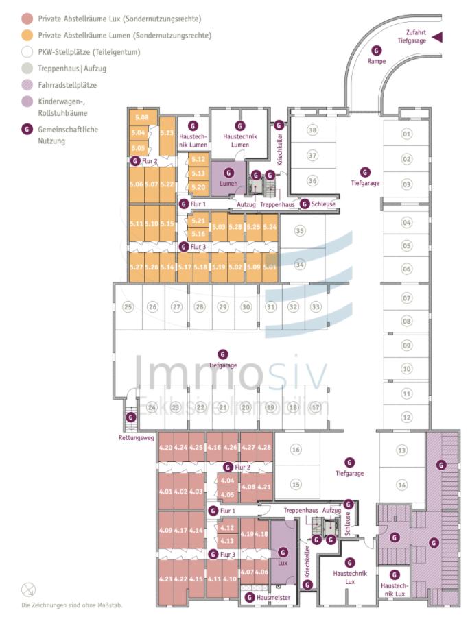 Kellerabteile & TG_stellplätze Lumen & Lux