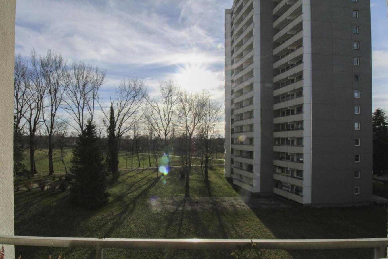 Außsicht vom Balkon