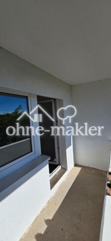 Balkon noch ohne Bodenbelag