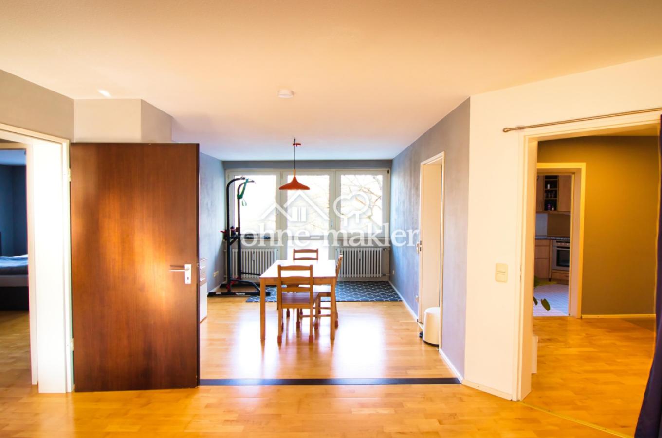 Esszimmer vom Wohnzimmer