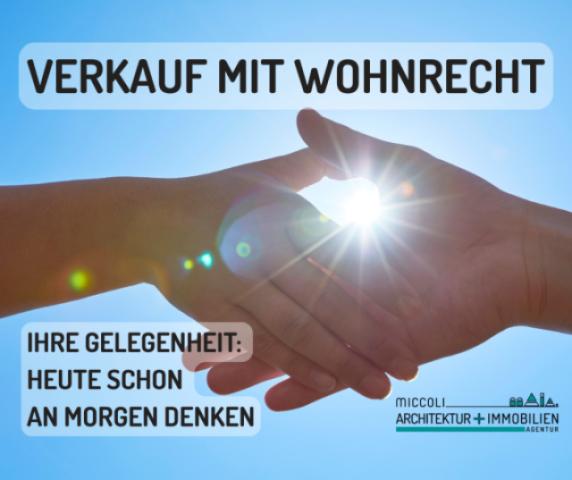 Verkauf mit Wohnrecht