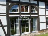 Fensterfront der Wohnung