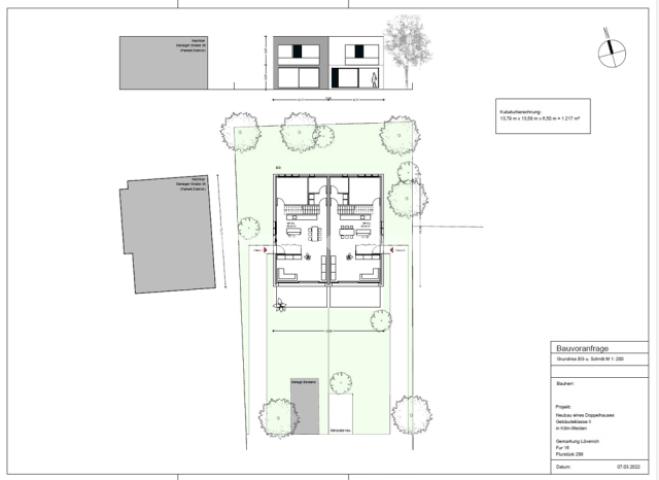 Grundriss Doppelhaus Weiden