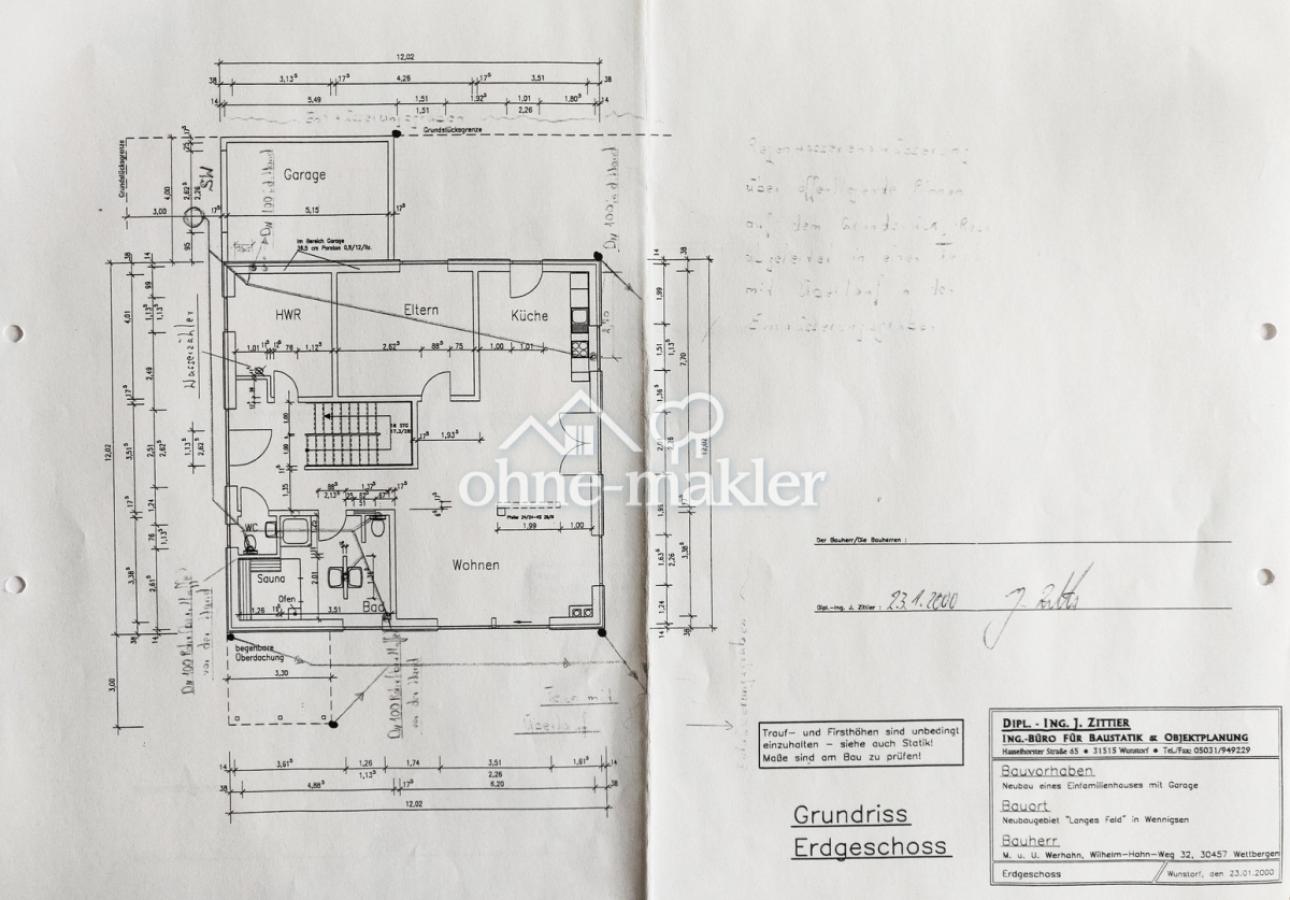 Grundriss EG
