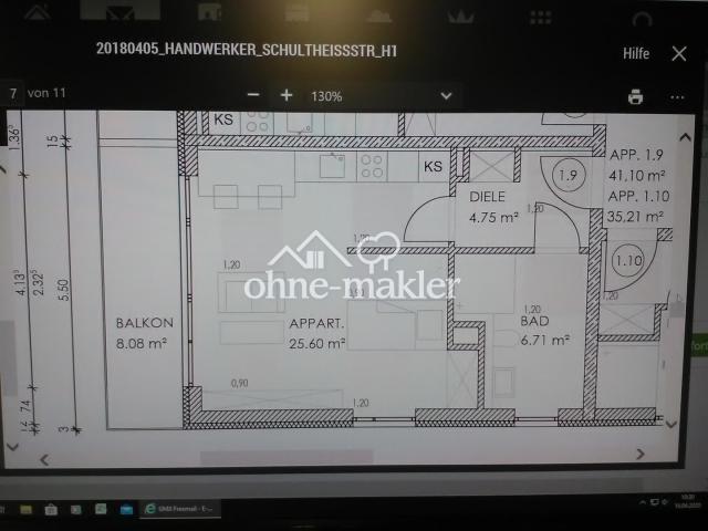 Grundriss Appartement