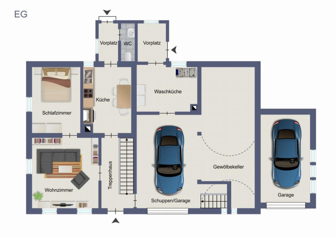 Grundriss EG