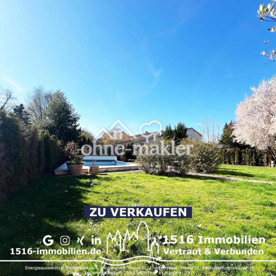 Garten West mit Pool