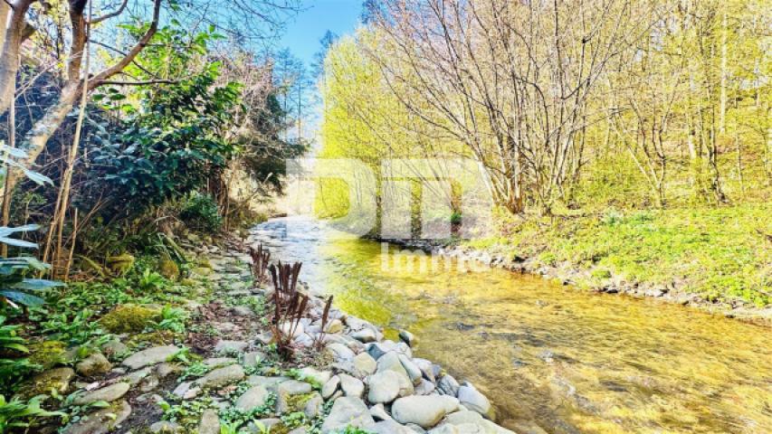 Bachlauf hinter dem Garten
