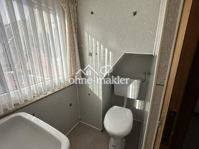 Toilette oben