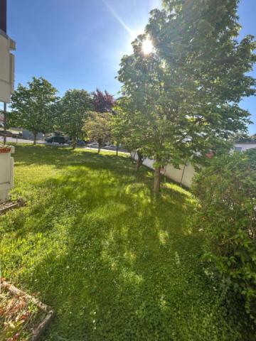 Blick vom Balkon
