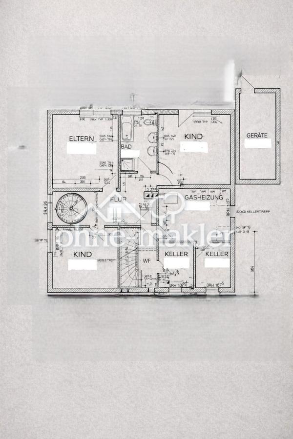 Grundriss Gartenebene