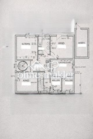Grundriss Gartenebene