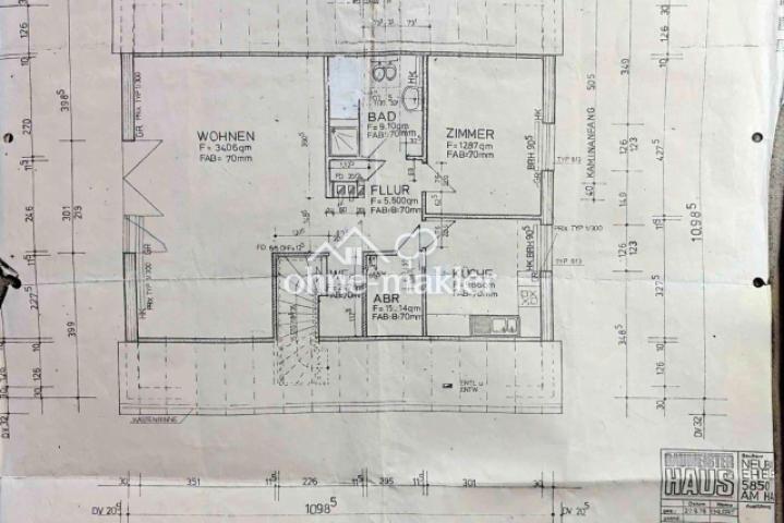 Grundriss Dachgeschoss