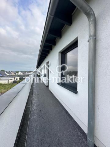 Laubenaufgang der Wohnung