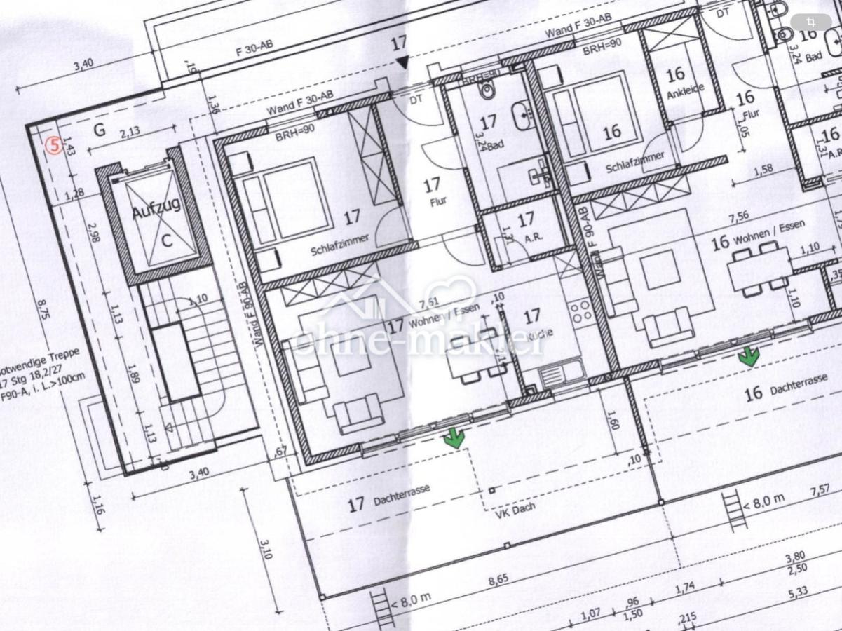 Grundriss Whg. 17