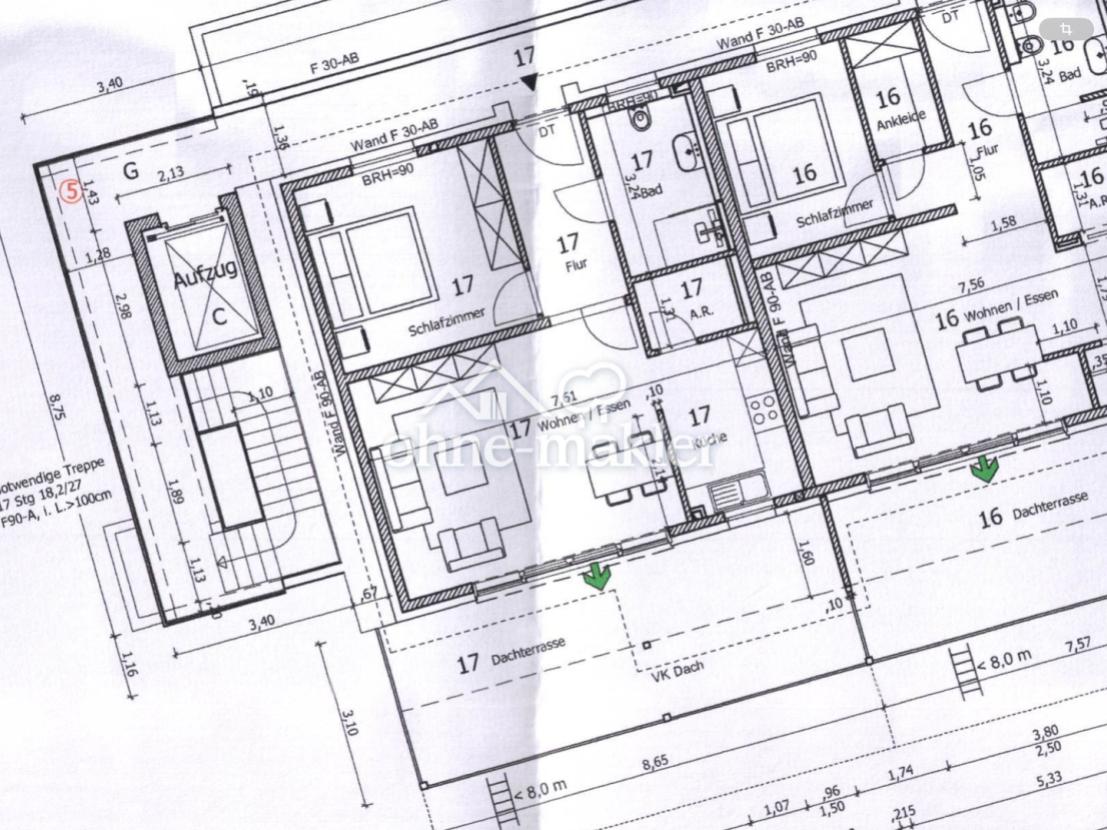 Grundriss Whg. 17