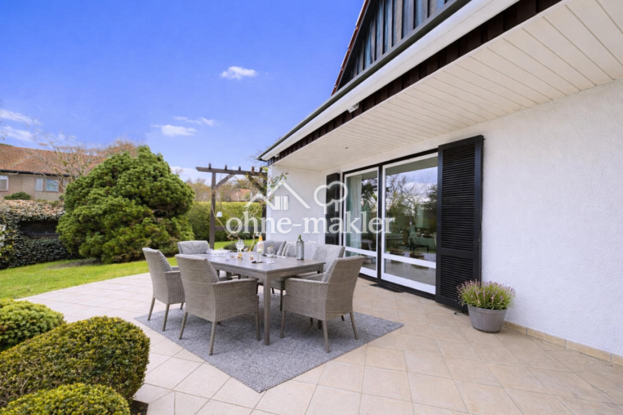 Terrasse im Sommer