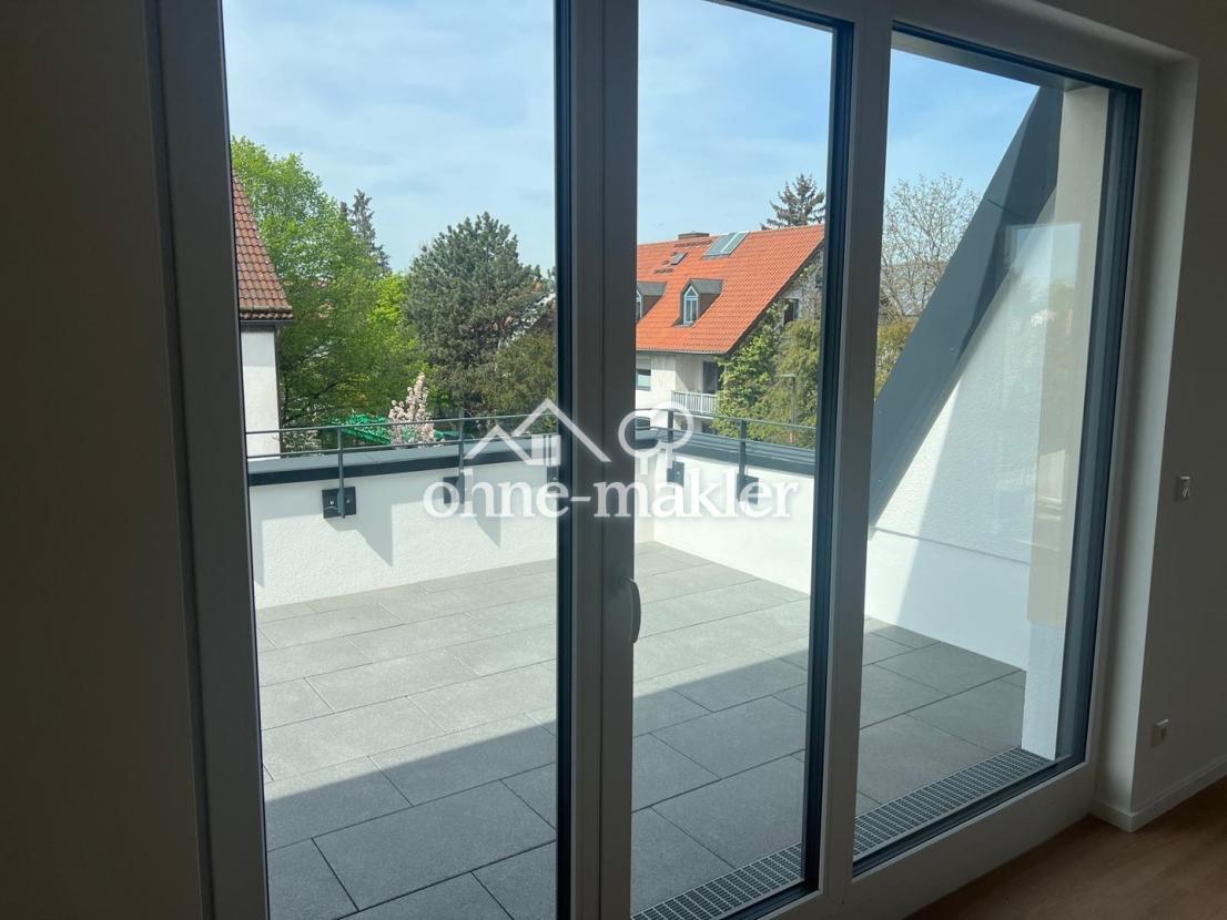 Ausblick Balkon