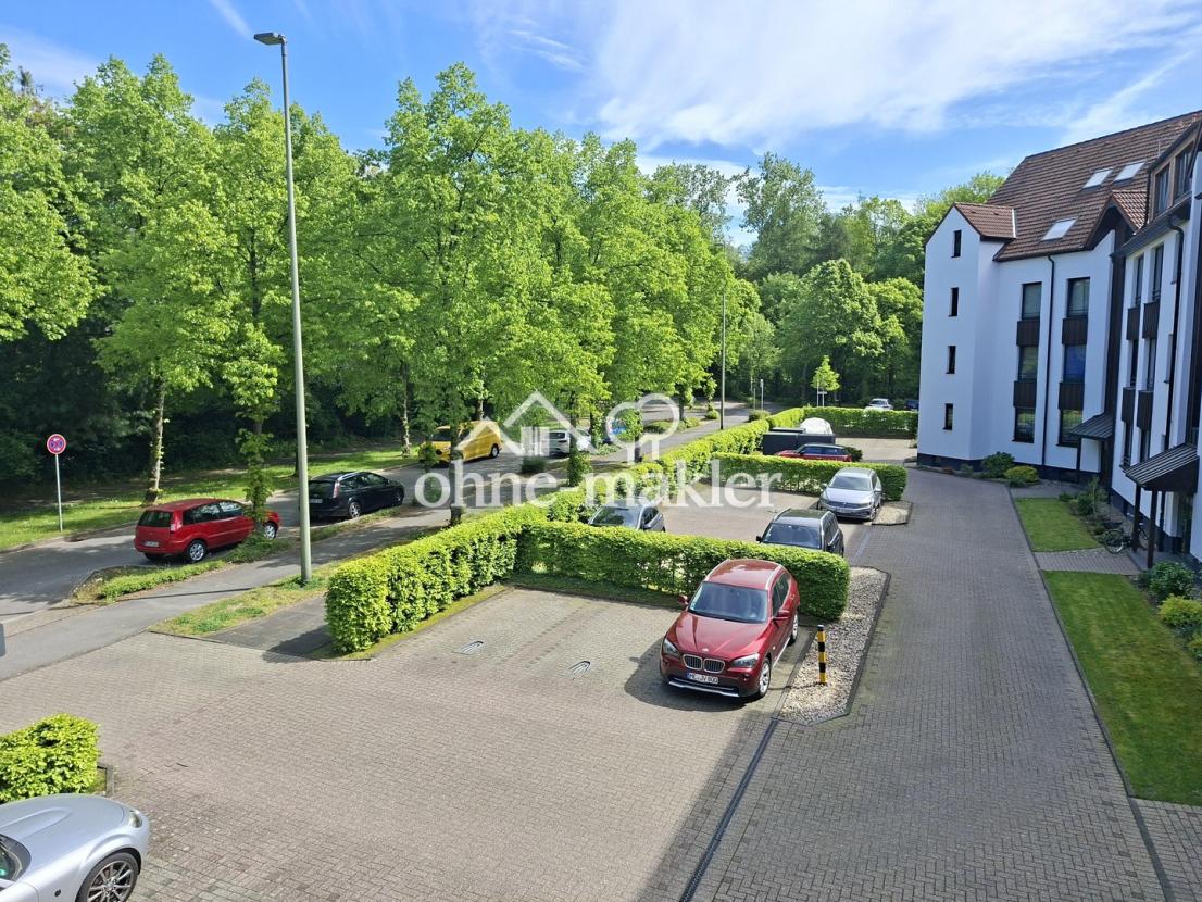 grüner Innenhof